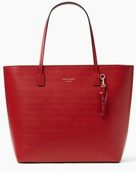 kate spade Handbags - Kate Spade Red Sawyer Street Maxi Tote